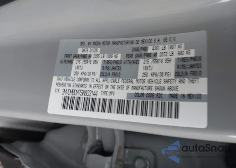 2025 Mazda Cx-30 2.5 S Preferred Package z USA, uszkodzony, nr VIN 3MVDMBCM7SM803144